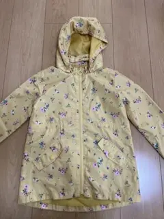 花柄フード付きジャケット 110cm