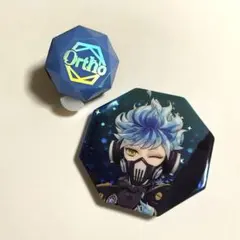 ツイステ　オルト　リングライト　ホログラム缶バッジ