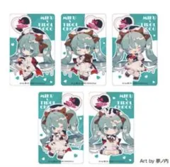 チロルミク 初音ミク×チロル クリアカード コンプリート 箱（チョコ10個入り）