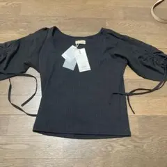リゼクシー♡オフショルトップス♡ブラックのサムネイル