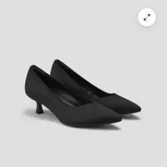 VIVAIA Scarlett ブラックパンプス　24センチ