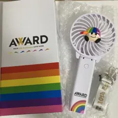 WEST. AWARD ハンディファン ヤツの風