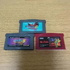 ロックマンエグゼ5 6 スターソルジャー 3本セット アドバンス