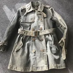 Ralph Lauren デニムトレンチコート　120cm