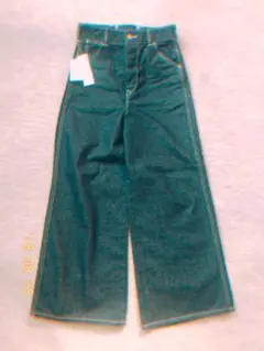 デニム ワイドパンツ