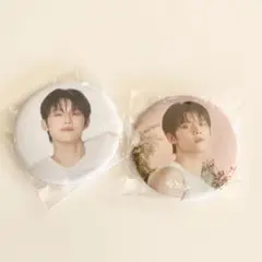 TXT ヨンジュン　txt act tomorrow カプセルトイ缶バッジ 2個