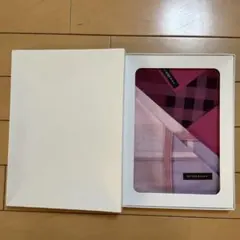 BURBERRY ハンカチ ピンク系 チェック柄