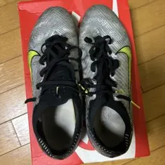 ナイキ サッカースパイク マーキュリアル AG 銀 - メルカリ