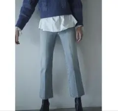 CLANE CENTER PRESS STRAIGHT DENIMのサムネイル