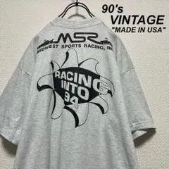 1994年 USA製 ビンテージTシャツ バックプリント シングルテッチ 黒タグ