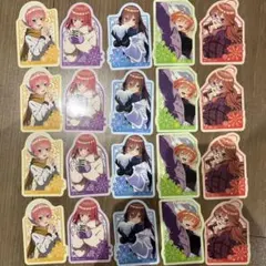 五等分の花嫁 一番くじ L賞 福笑い トラベルステッカーセット