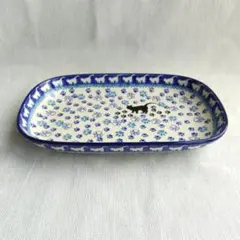 ポリッシュポタリー ポーランド食器 ザクワディ スクエアプレート 新品
