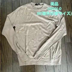 【美品】ユニクロ メリノウール クルーネック セーター