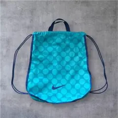 シ*ス様 【希少】00s y2k テック系NIKE ナップサック　ドット柄