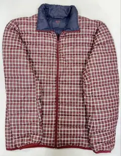 ダウン チェック柄