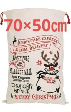 クリスマスギフト ラッピングバッグ サンタクロース プレゼント用