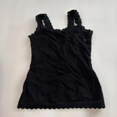 hanky panky ブラック レースキャミソール Sのサムネイル