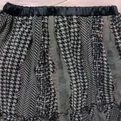 アルファベッツ☆アルファベットのチェック柄のシフォンスカートのサムネイル