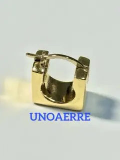 ウノアエレ　unoaerre ノットデザイン ピアス k18wg ウノアエレ unoaerre ノットデザイン ピアス k18wg - メルカリ