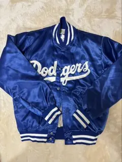 限定即完売 MLBドジャース バーシティジャケット ブルー サナ着用
