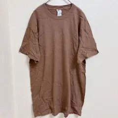 GILDAN ギルダン ウルトラコットン Tシャツ M ブラウン 茶色 無地古着