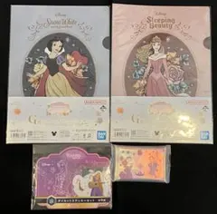 ディズニー　一番くじ　白雪姫　オーロラ姫　ラプンツェル