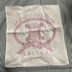 CELINE セリーヌ ミニテリー ハンカチ ピンク