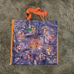 【希少グッズ】東京ディズニーリゾート限定40周年ハロウィン　ショッパー袋　L