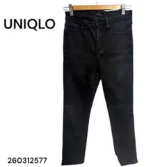 ★美品★UNIQLO JEANS ユニクロ ジーンズブラック デニム 25
