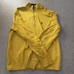 poloラルフローレン セーター ハーフジップ M トレーナー 古着
