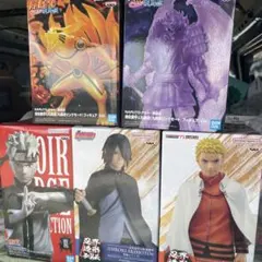 NARUTO BORUTOプライズフィギュア5体セット