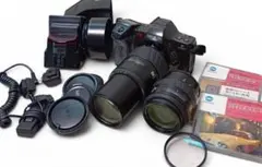 Minolta X-600 本体 レンズ ストロボセット - メルカリ
