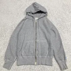 Orcival オーシバル ダブルジップパーカー グレー Mサイズ