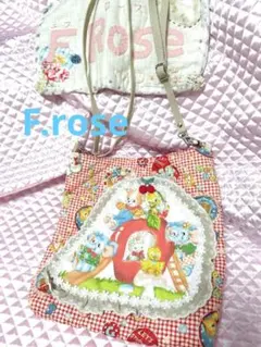 葉月様・メリーボンボンクリスマス柄パッチワークキルトトートバッグ1