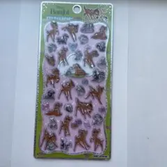 プチドロップステッカー正規品　ディズニー　バンビ新品