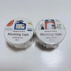 ② eric さん 箔押し マスキングテープ Writing ＆ PLACE Ａのサムネイル