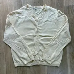 UNIQLO カーディガン 130サイズ イエロー