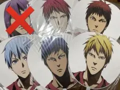 劇場版 黒子のバスケ ラストゲーム うちわ 団扇 青峰 黄瀬 火神 赤司 紫原