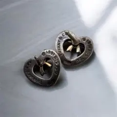 【正規品】ティファニー エルサ・ペレッティ オープンハート スタッドピアス 2個