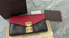 美品 ルイヴィトン　モノグラム財布　ポルトフォイユ・パラス