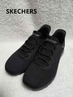 SKECHERS スリップインズ レディーススニーカー 24cm　黒