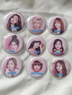 TWICE 缶バッジ 9種セット