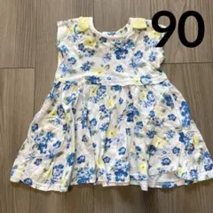 ビケットクラブ ワンピース 90 女の子 お出かけ着 夏服♡のサムネイル