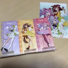ホロライブ　猫又おかゆ　戌神ころね　姫森ルーナ　アクリルスタンド