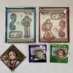 鬼滅の刃 バレンタイン アクリルスタンド バッジ コースター 炭治郎 禰豆子