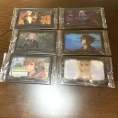 キングダムハーツウエハースカー ド　6枚