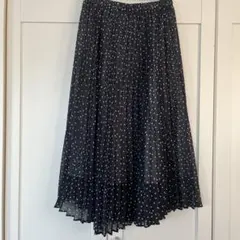 アメリカンホリック ドット柄ロングスカート