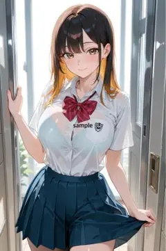 m1137 AIイラスト　かわいい　A4ポスター