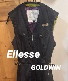 美品！ellesse GOLDWINのスキー用つなぎジャンプパンツウェアエレッセ