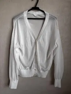 GU ジーユー シアー素材カーディガン サイズXL